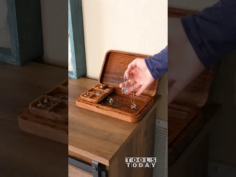 Wood Jewelry Box on CNC