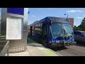 Ride On Pace Bus 2014 ENC Axess BRT 6408 On Rt 290 Touhy Ave to Milwaukee Ave G Trips