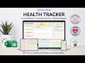 Ultimate Health Tracker Spreadsheet - Symptoms Tracker
