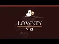 Niki - Lowkey - HIGHER Key (Piano Karaoke Instrumental)