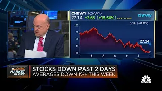 Cramer s Mad Dash People betted on a shortfall with Chewy and didn t get it