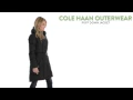 Cole Haan Outerwear Puff Down Jacket - Belted For Women