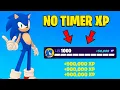 THE BEST NO TIMER AFK XP MAP TO LEVEL UP in Chapter 7 Season 4 240 000 XP