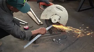 DIY iron and wood