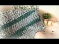 How to Crochet SUPER EASY Jumbo Blanket Bernat Blanket Big Yarn Crochet Tutorial