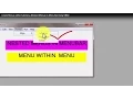 Learn VB 6 0-Create Menus within Sub Menu Nested Menus in Menu Bar Using VB6 0