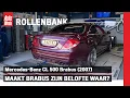 Lagu Mercedes-Benz CL 500 Brabus (2007) - Op de rollenbank