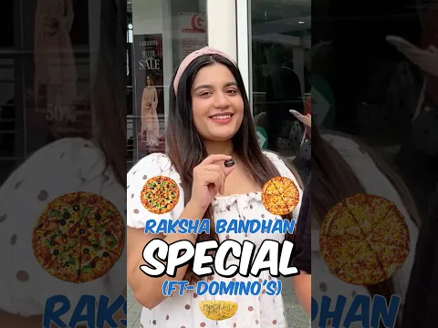 Raksha Bandhan🍕#food #foodie #foodvlog #minivlog #india #family #funny #pizza #snacks #shorts #new
