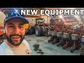 WE PURCHASED NEW FARM EQUIPMENT