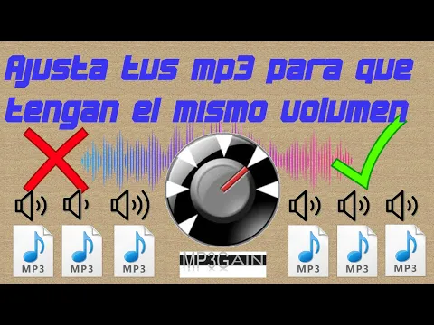 Download MP3 Gratis mp3 PERFECTOS 🎵💯 paso 1. Nivela el volumen con mp3Gain (2024)