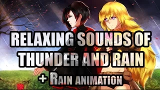 Download RAIN AND THUNDER relaxing sounds of nature with piano for meditation, study and inspiration MP3