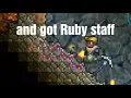 I got emerald staff and I got Ruby staff Terraria