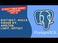Day 2 SQL Query Mastery - DISTINCT NULLs ORDER BY LIMIT OFFSET in PostgreSQL