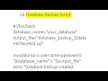 Linux production shell scripts commands Top Linux Production Shell Script Commands
