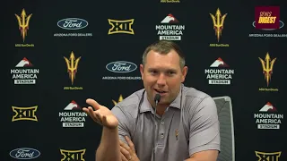 DevilsDigest TV Dillingham s ASU s fall camp talks team identity and fans support