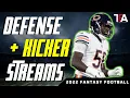 Week 4 Defense and Kicker Top Streaming Options 2022 Fantasy Football
