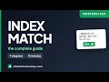 INDEX MATCH in Google Sheets Complete Tutorial Left Lookups Two-Way Multiple Criteria