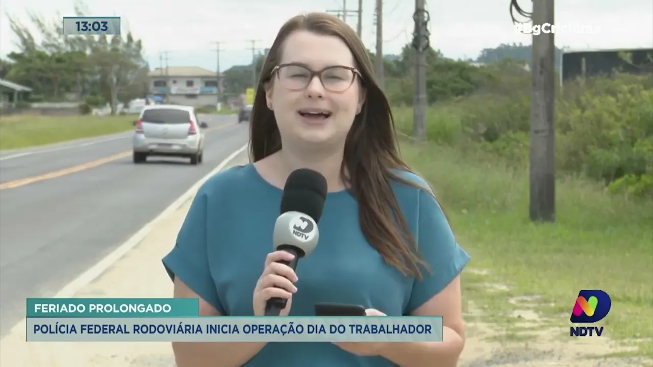 PRF inicia Operação Dia do Trabalhador nas rodovias federais de Santa Catarina