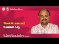 Lecture 22 Summary