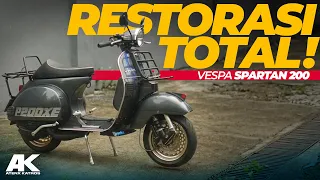 Restorasi Total Vespa Spartan PX 200 #AtenxKatros