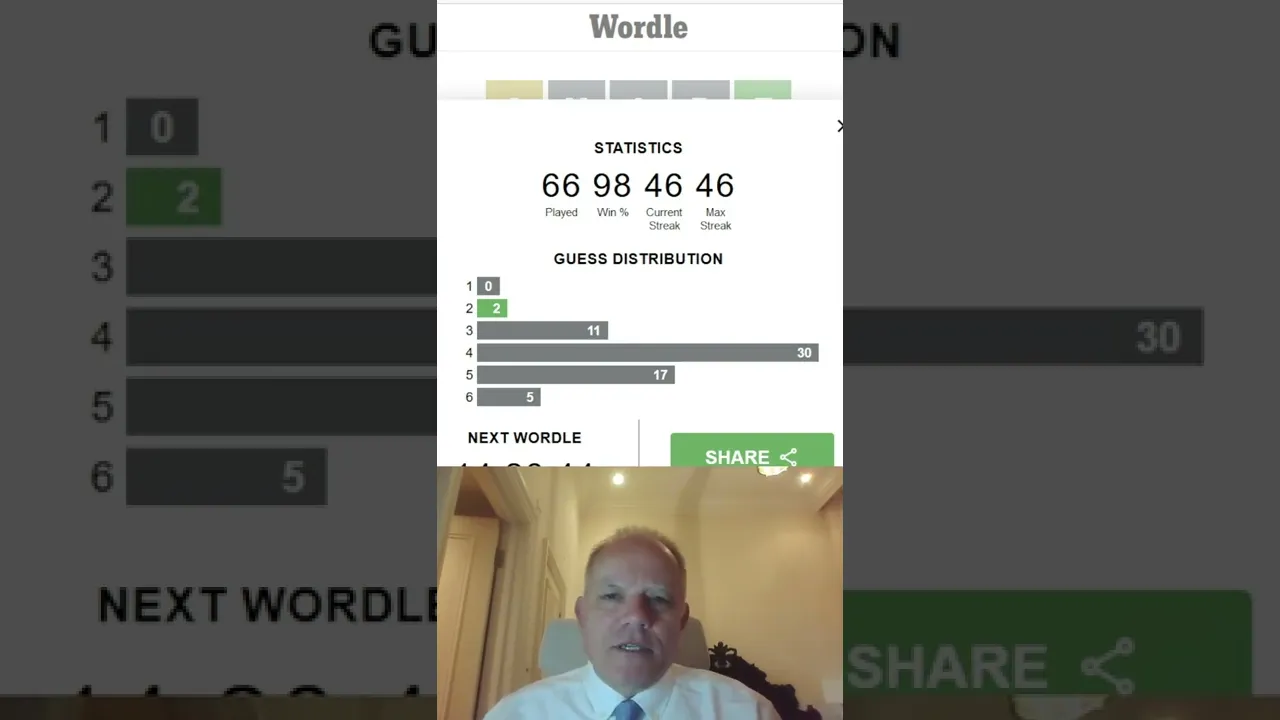 Wordle in a Minute - 26th April 2022