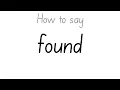 Download Lagu How to Say - found
