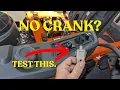 Husqvarna Zero Turn WON T START No Crank How to Find Bad Safety Switch