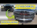 Chrome grill for 2021-23 GMC YUKON YUKON XL SIERRA Easy Upgrade