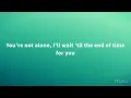 Olive - You're Not Alone (Lyrics)