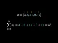 Summation and Product Notation in 3 Minutes Mathematical Notation