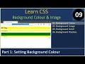 Background Part 1 - Background Color of Tag CSS Tutorials