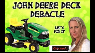 How to change the belt pulleys and spindle on your 42 John Deere 100 series riding tractor
