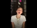 Miley Cyrus Space Boots on Instagram live