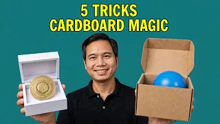 You Won't Believe These 5 Magic Tricks Are Made From Cardboard