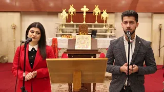 ترانيم صوم الباعوث  كفنيث كمو زبنين الرب قريب موران راحيم علين  ترنيم اندراوس سعد   سارة هيمان دندنها