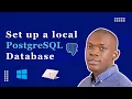 How to Download and Install PostgreSQL for Windows and MacOS