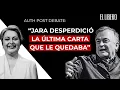 Lagu Pepe Auth post debate: “Jara desperdició la última carta que le quedaba”