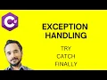 Exception Handling Questions in C NET