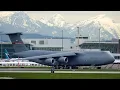 Lagu HUGE USAF C5 Galaxy Arrives and Departs Vancouver International Airport