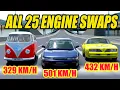 GT7 - All 25 Engine Swaps