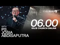 Ibadah Online GSJS 1 - Ps. Josia Abdisaputra - Pk. 06.00 (7 December 2025)