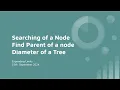 Master Tree Algorithms in JavaScript Search Parent Lookup and Diameter Calculation