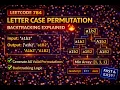 LeetCode 784 Letter Case Permutation Backtracking Explained Bit Manipulation