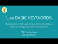 How To Search Using Gale Research in Context