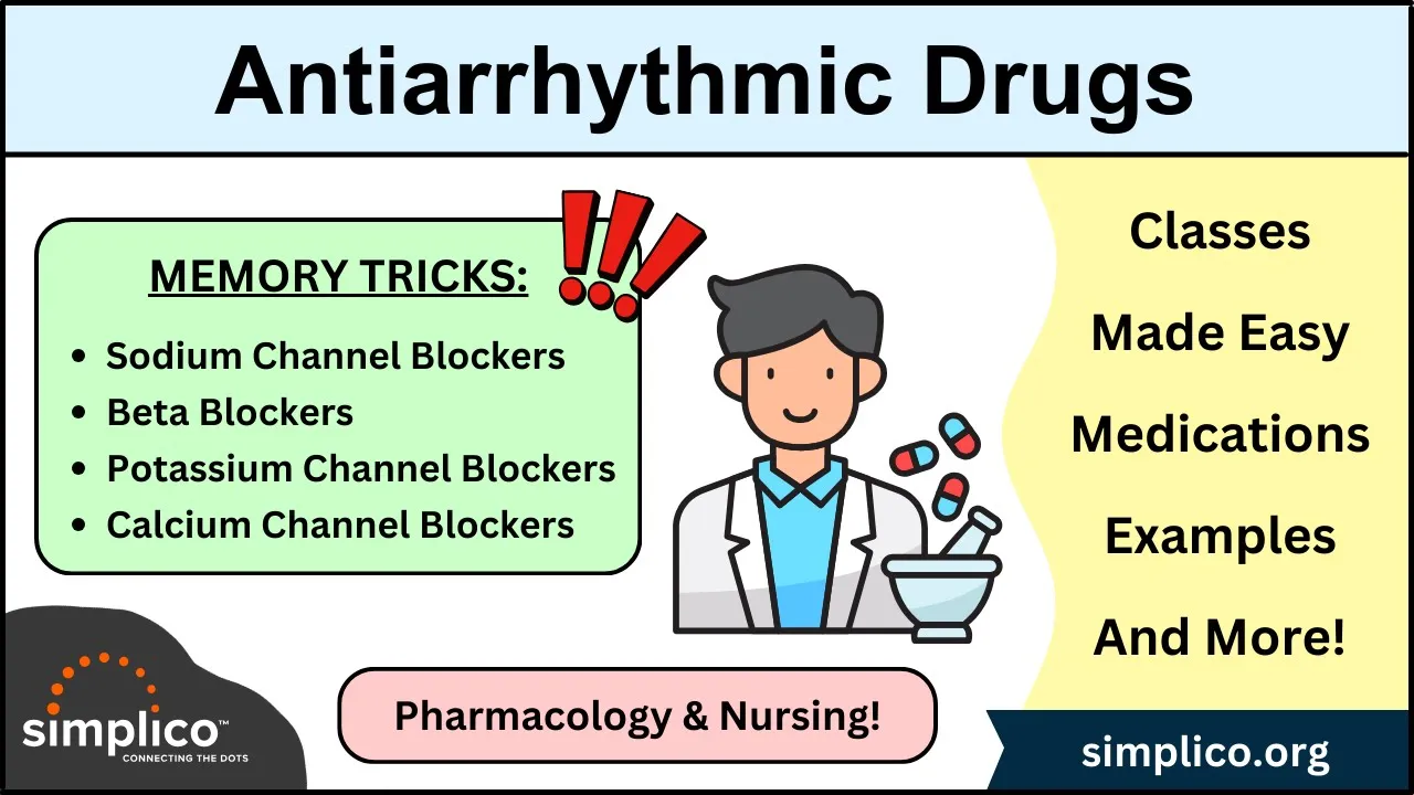 Antiarrhythmic Drug Class Mnemonic and Pharmacology [Made Easy - Medical, Nursing, and USMLE]