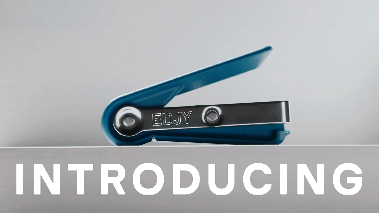 EDJY — EDJY — World's First Single Blade Nail Cutter (YouTube video ad)