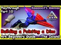 Painting a Dino in Ark - Beginners Guide the Island Episode 10