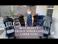 Best Budget-Friendly Travel Strollers Under 250 in 2025
