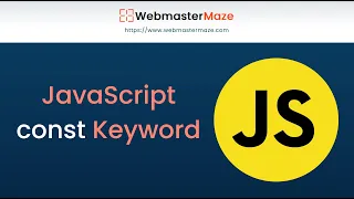 JavaScript const Keyword