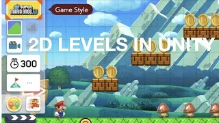 HOW TO MAKE PLATFORMER LEVELS IN UNITY Tilemap tutorial